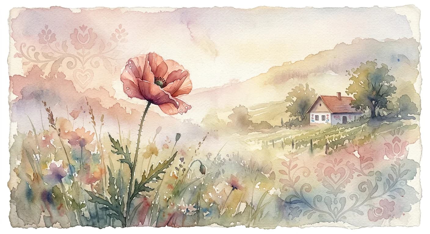 Artistic representation of lelkendezni