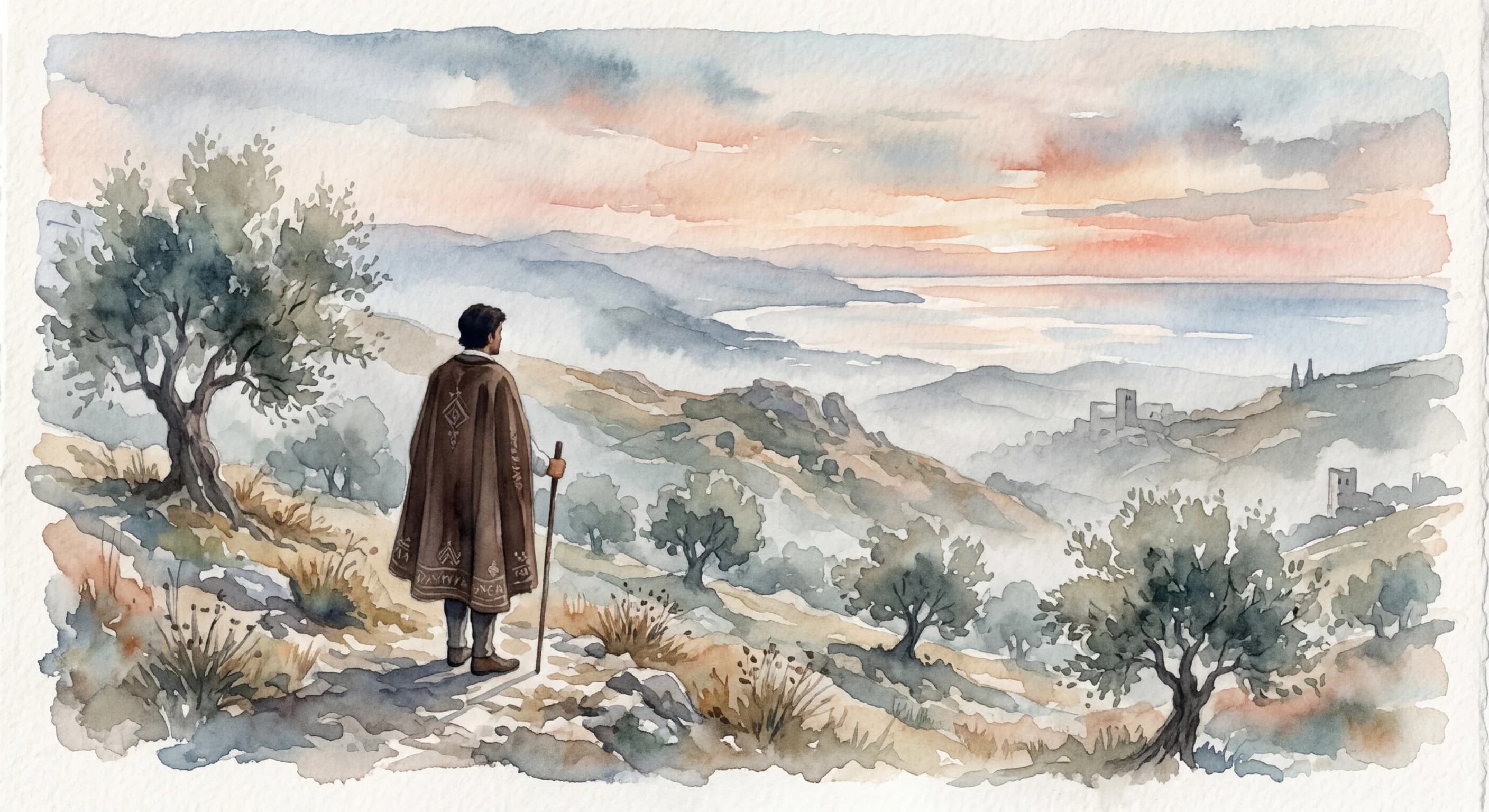 Artistic representation of Gurbet