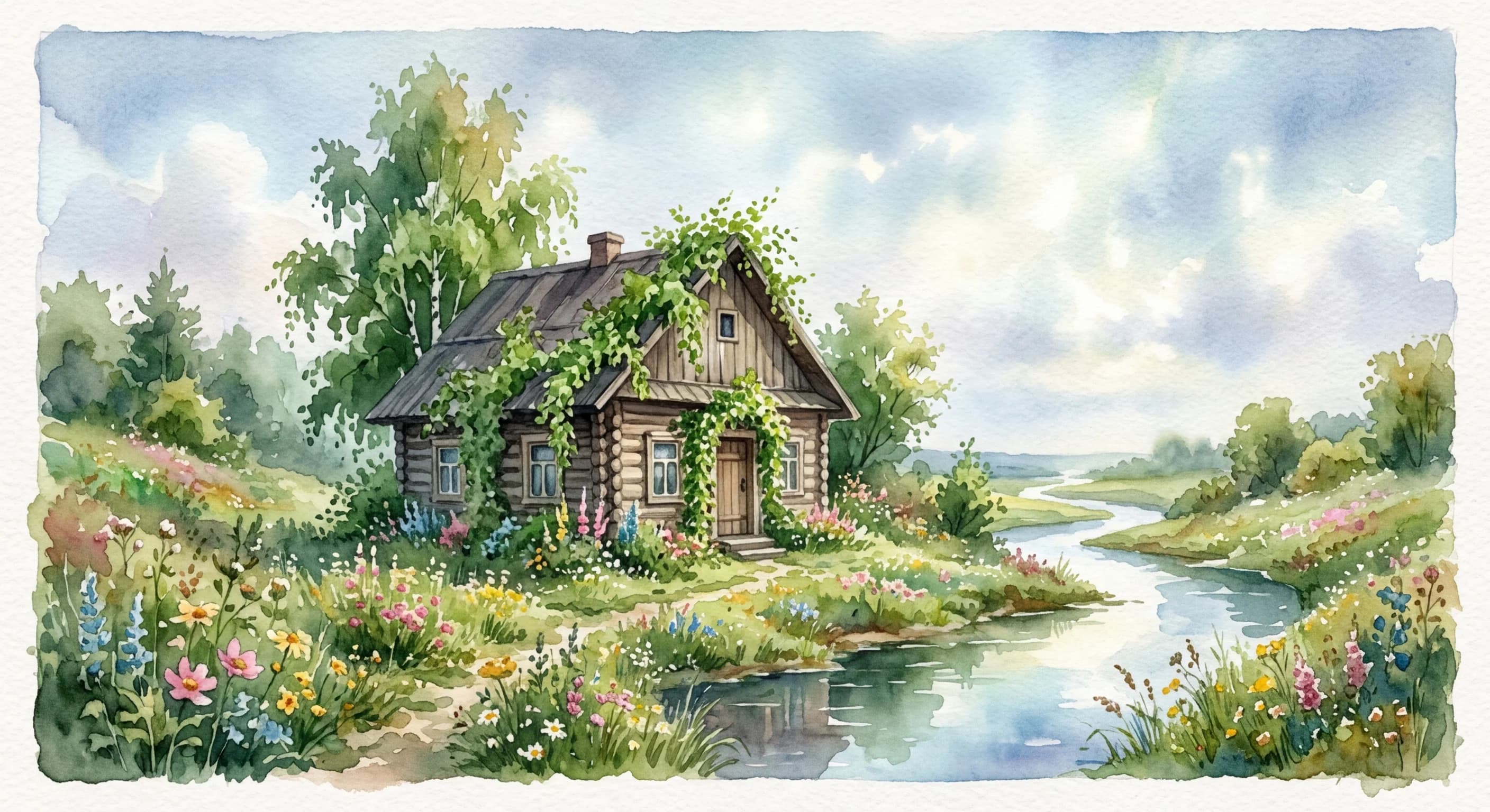 Artistic representation of Zelenyy svyata