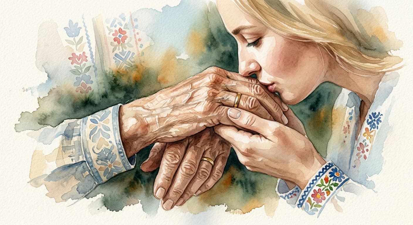 Artistic representation of Boškávanie