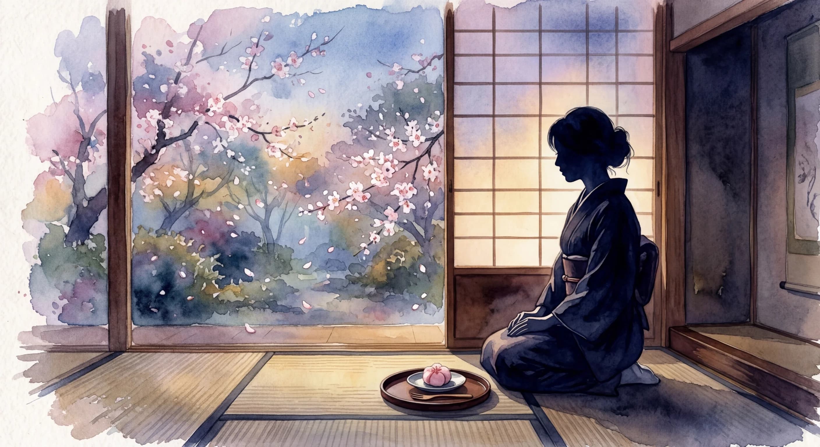 Artistic representation of Kuchi sabishii