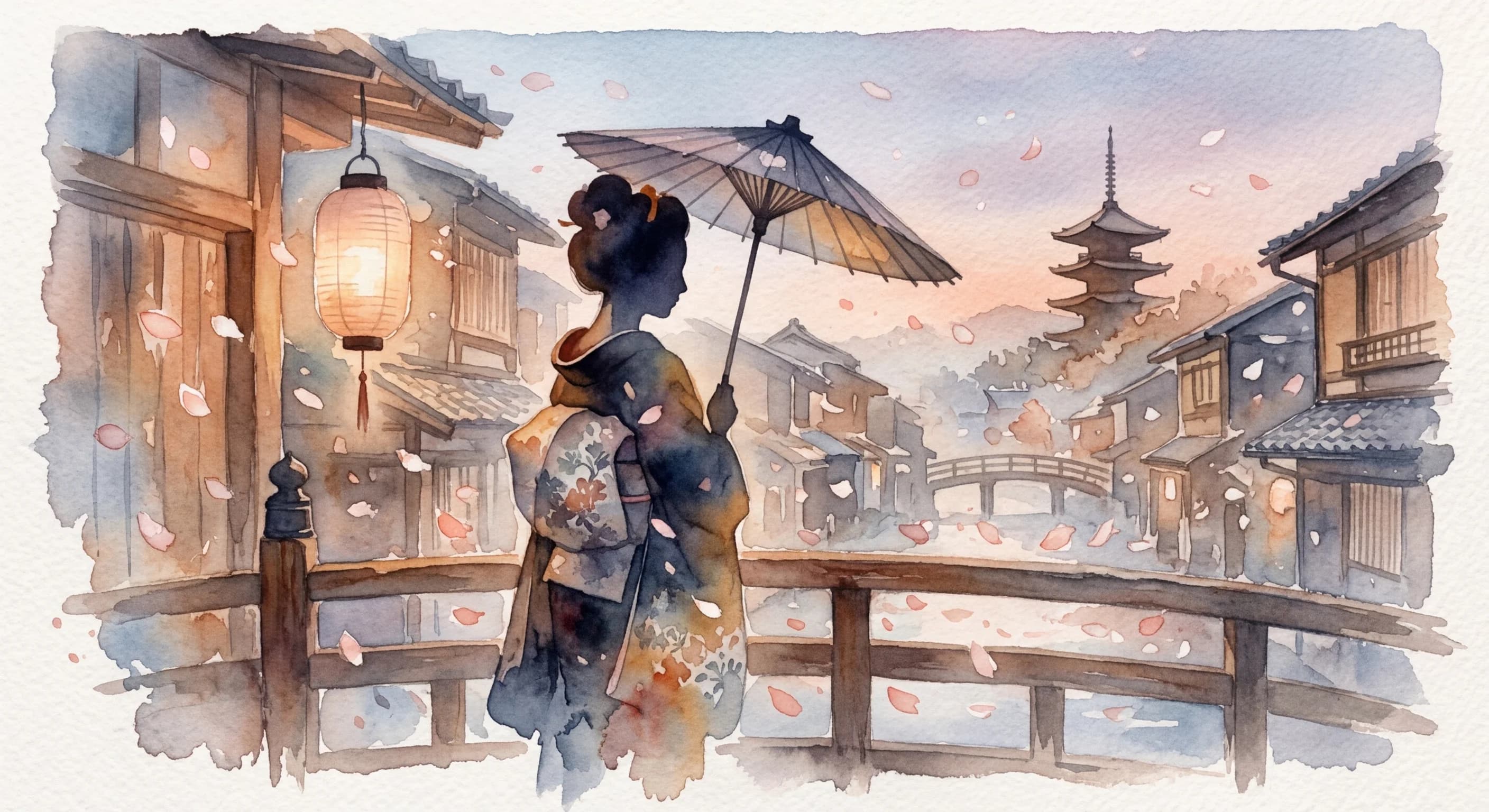 Artistic representation of Ukiyo
