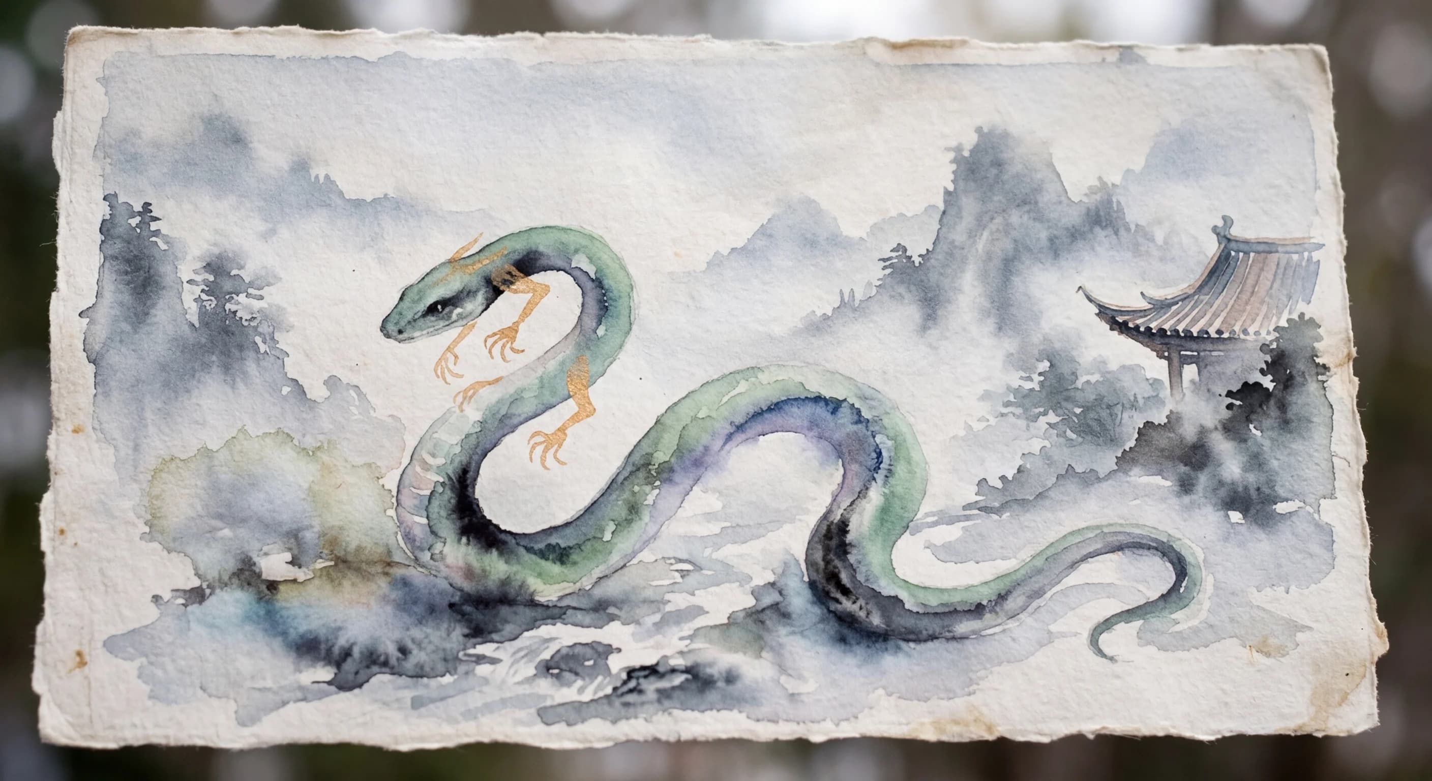 Artistic representation of huàshétiānzú
