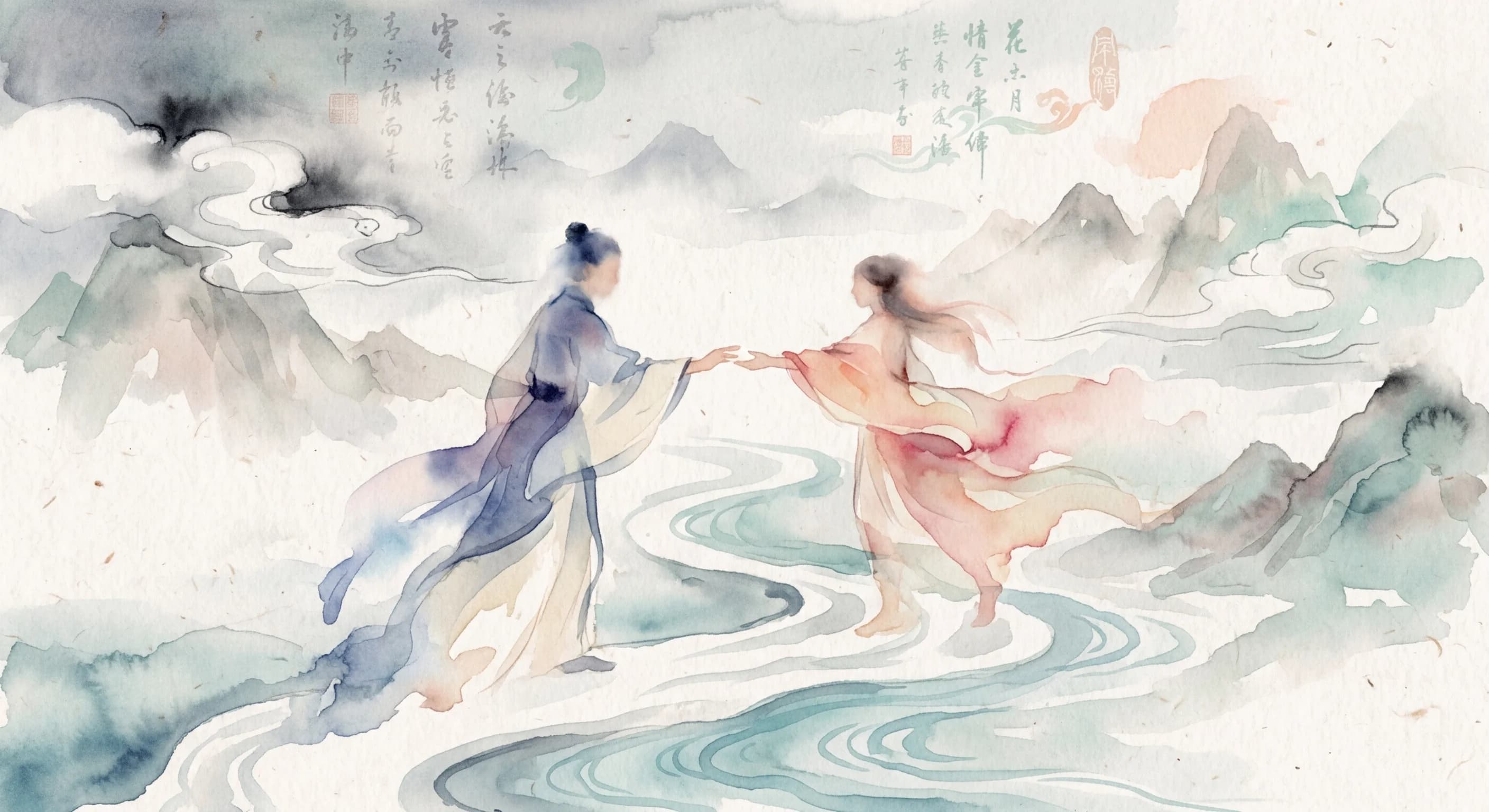 Artistic representation of yījiànrúgù