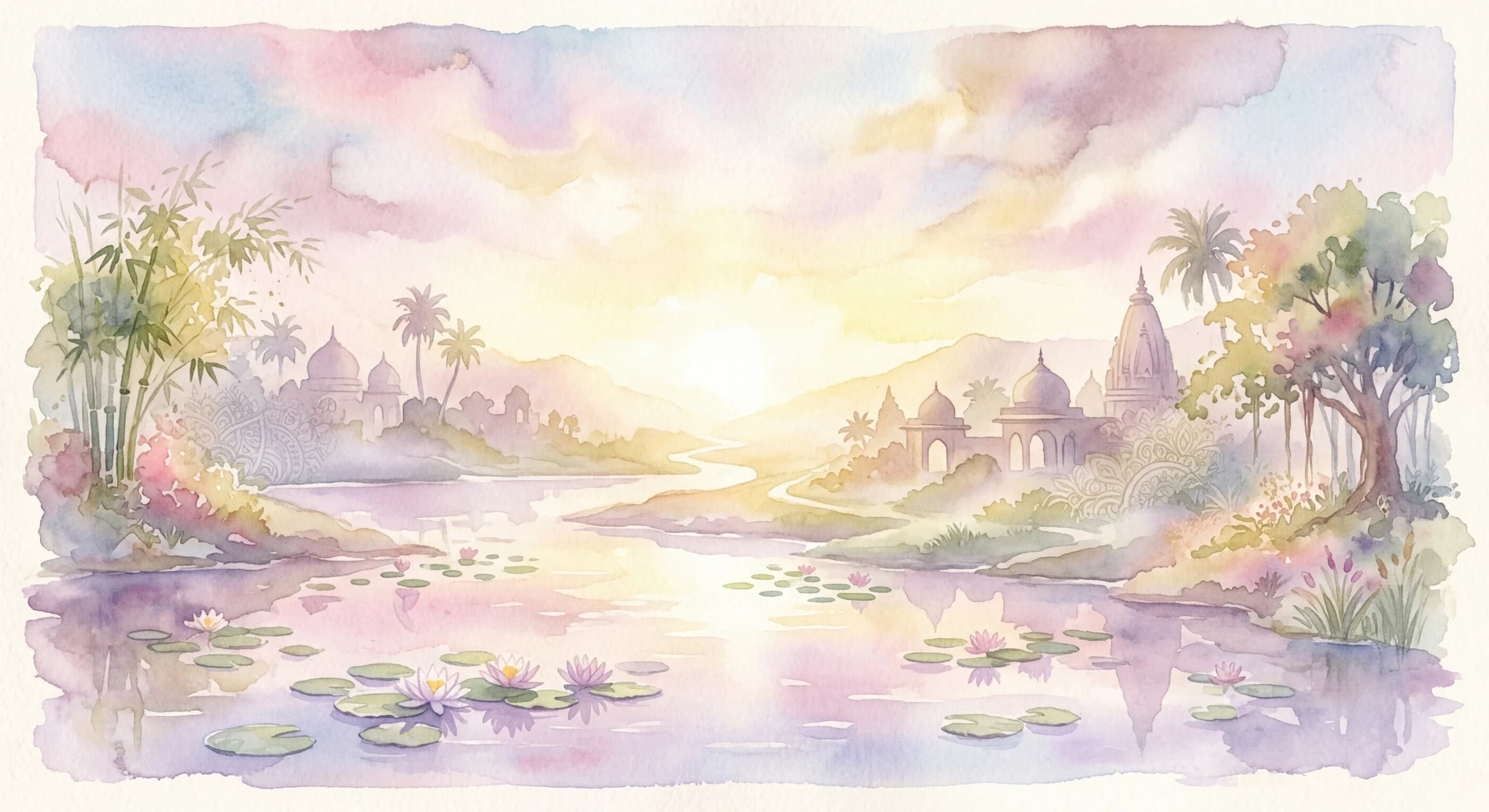 Artistic representation of Atman