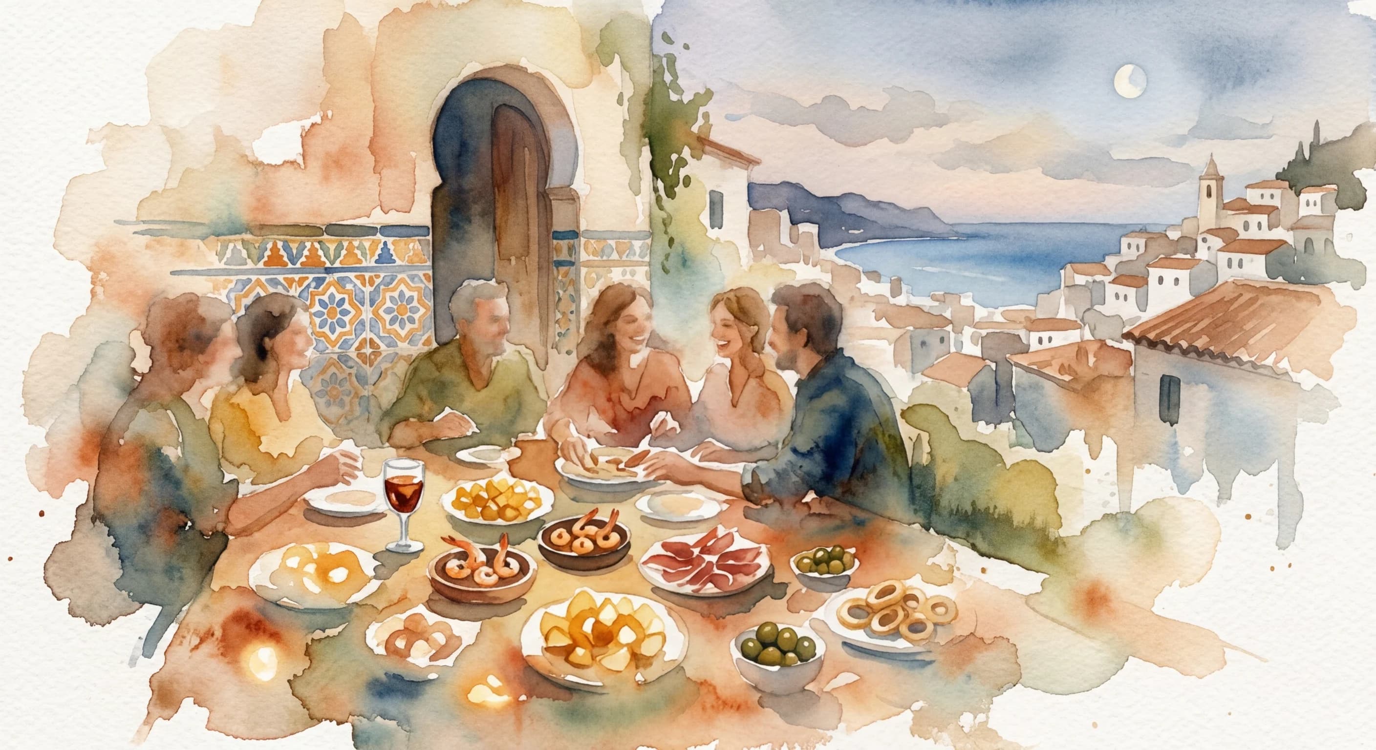 Artistic representation of Tapas