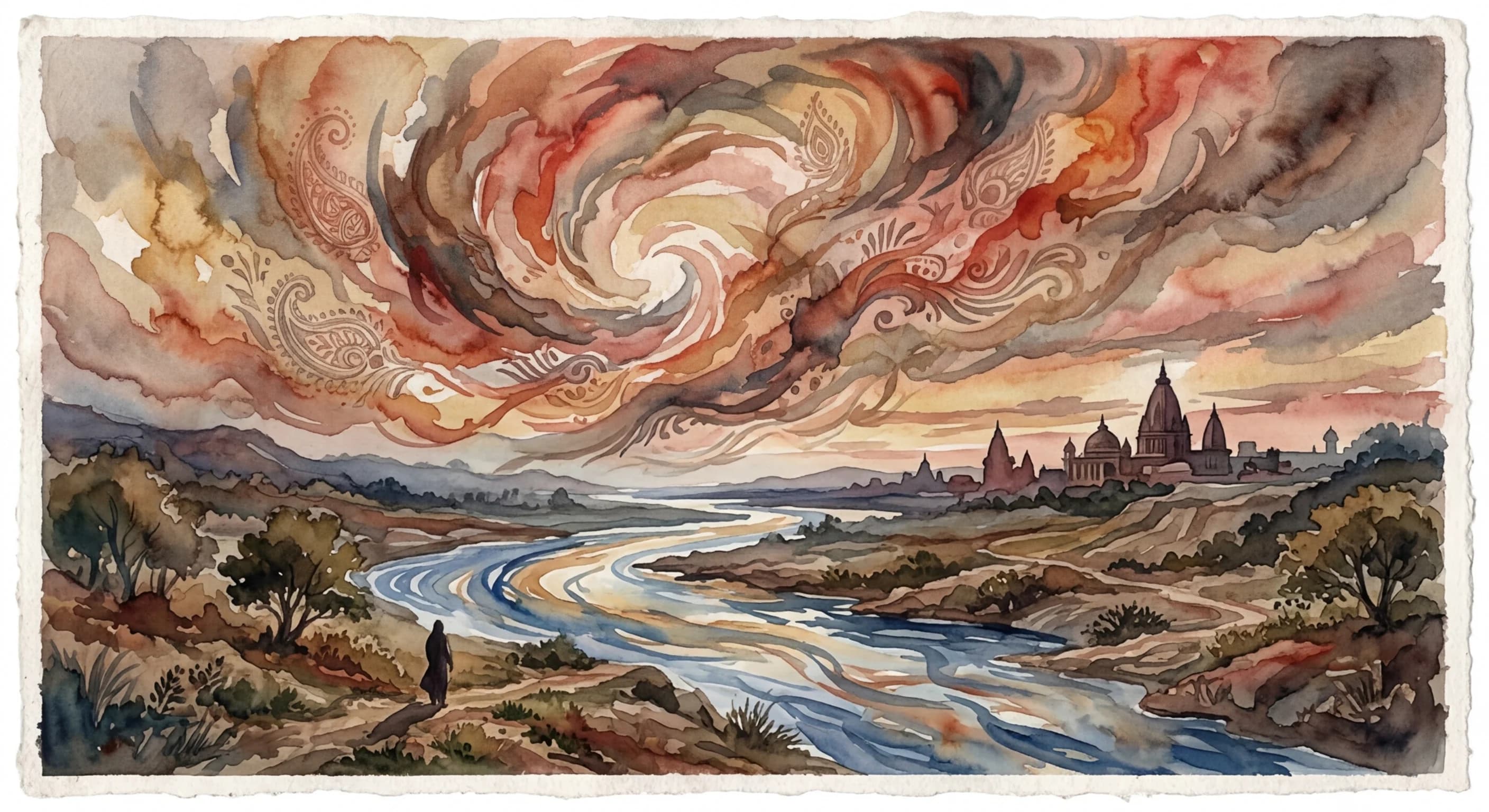 Artistic representation of Rajas
