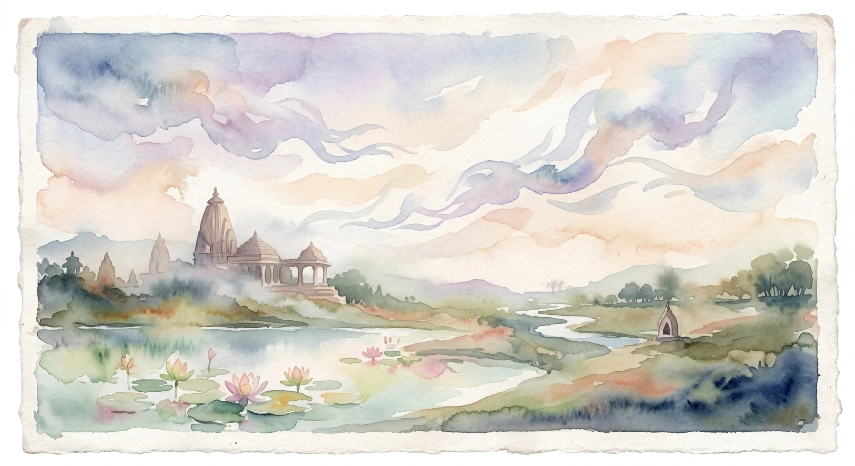Artistic representation of Vritti