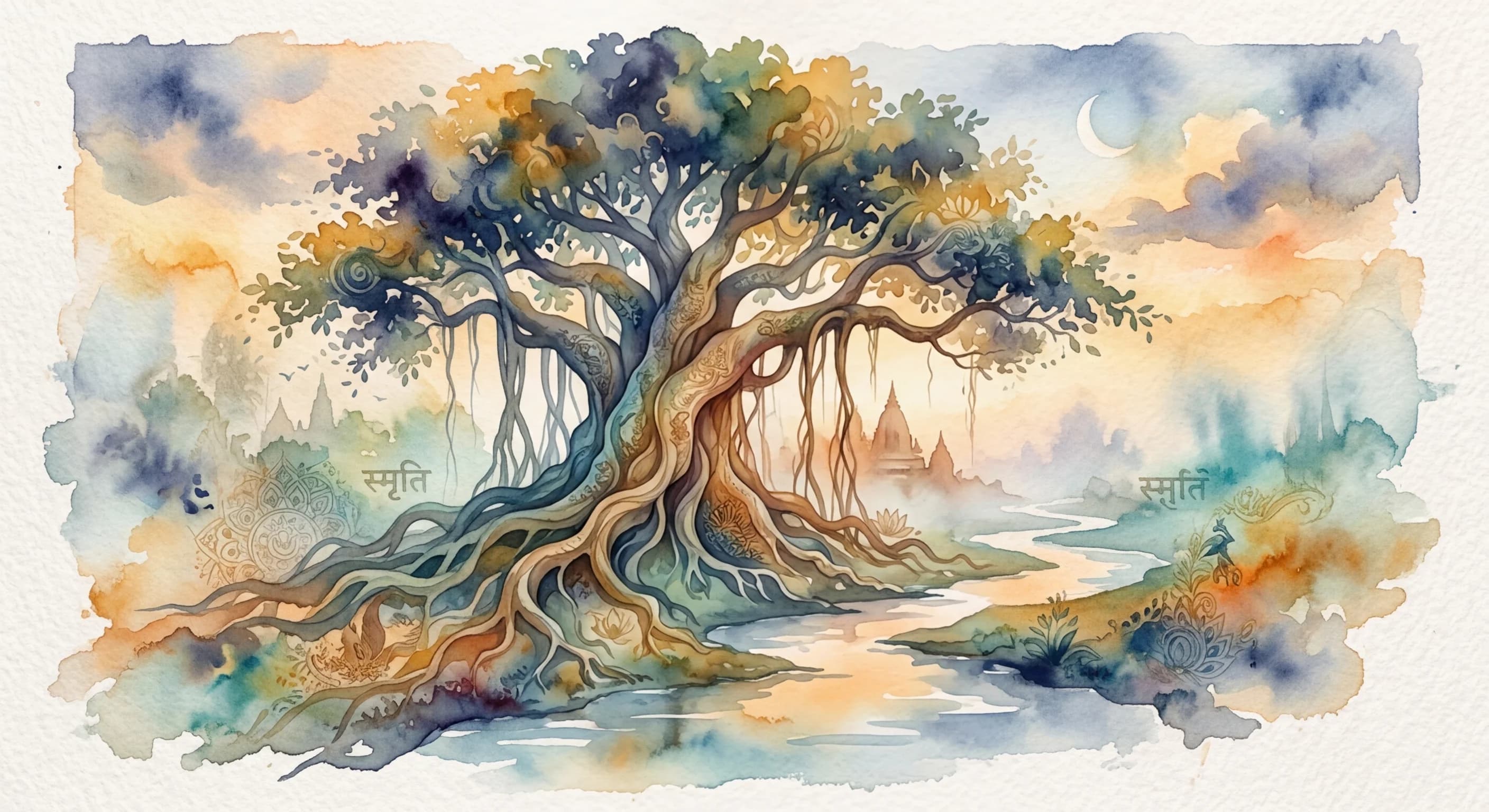 Artistic representation of Smriti