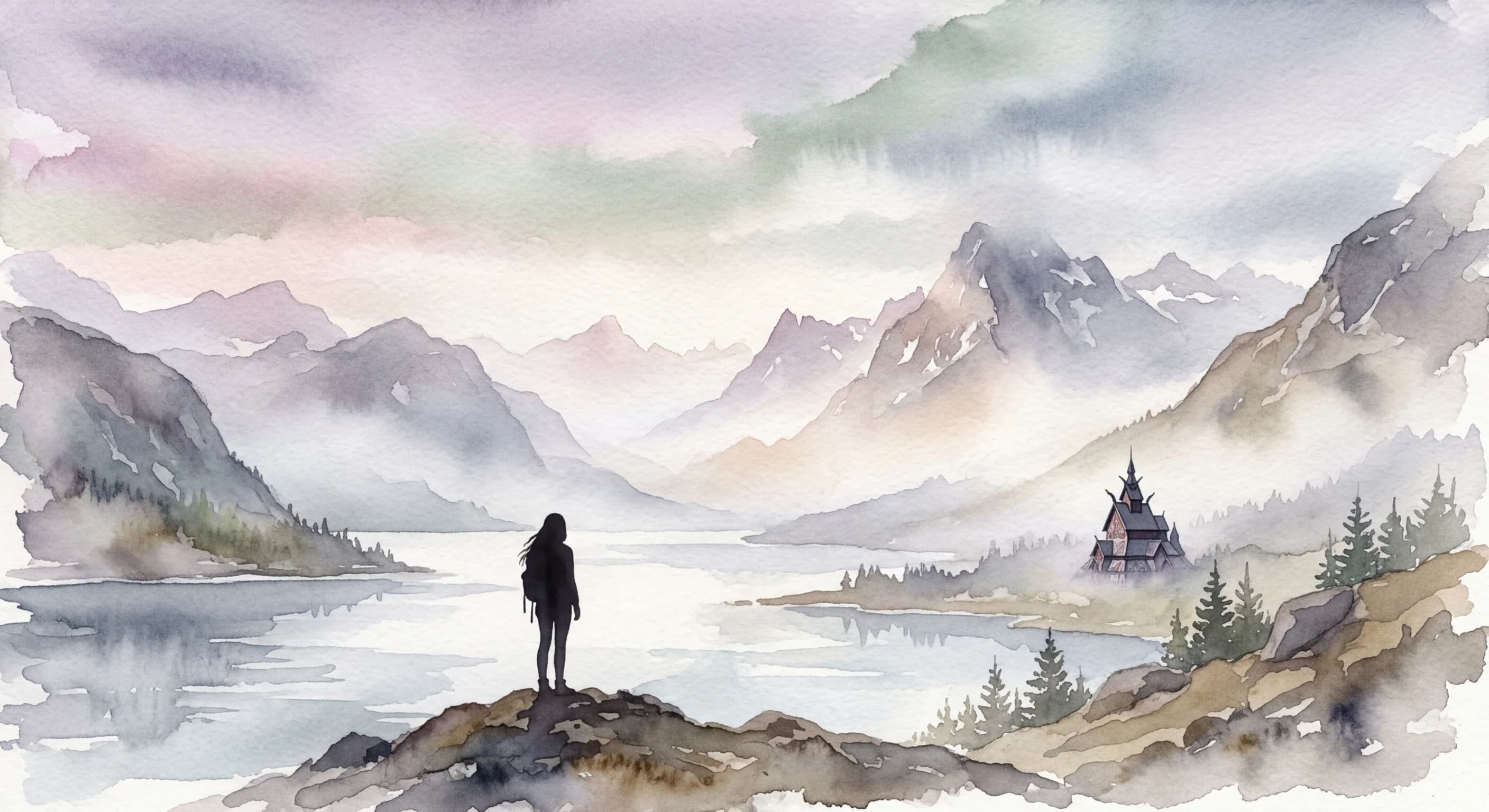 Artistic representation of Fjelltur
