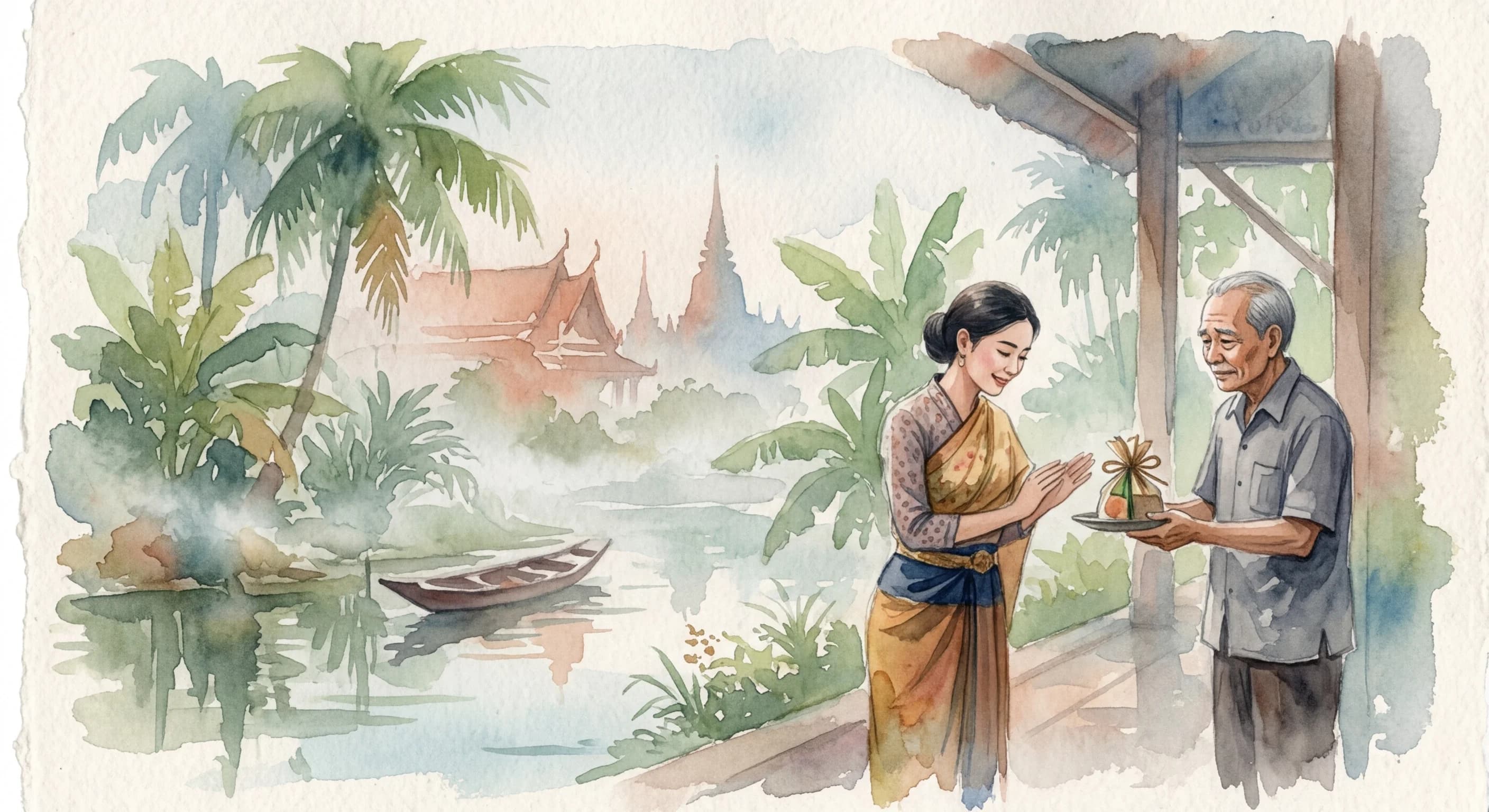 Artistic representation of kreng jai