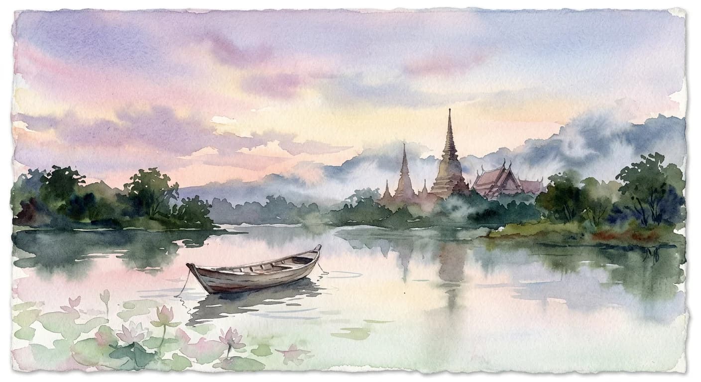 Artistic representation of tam jai