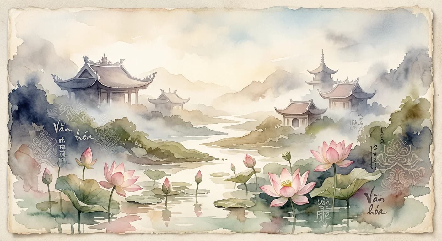 Artistic representation of Văn hóa