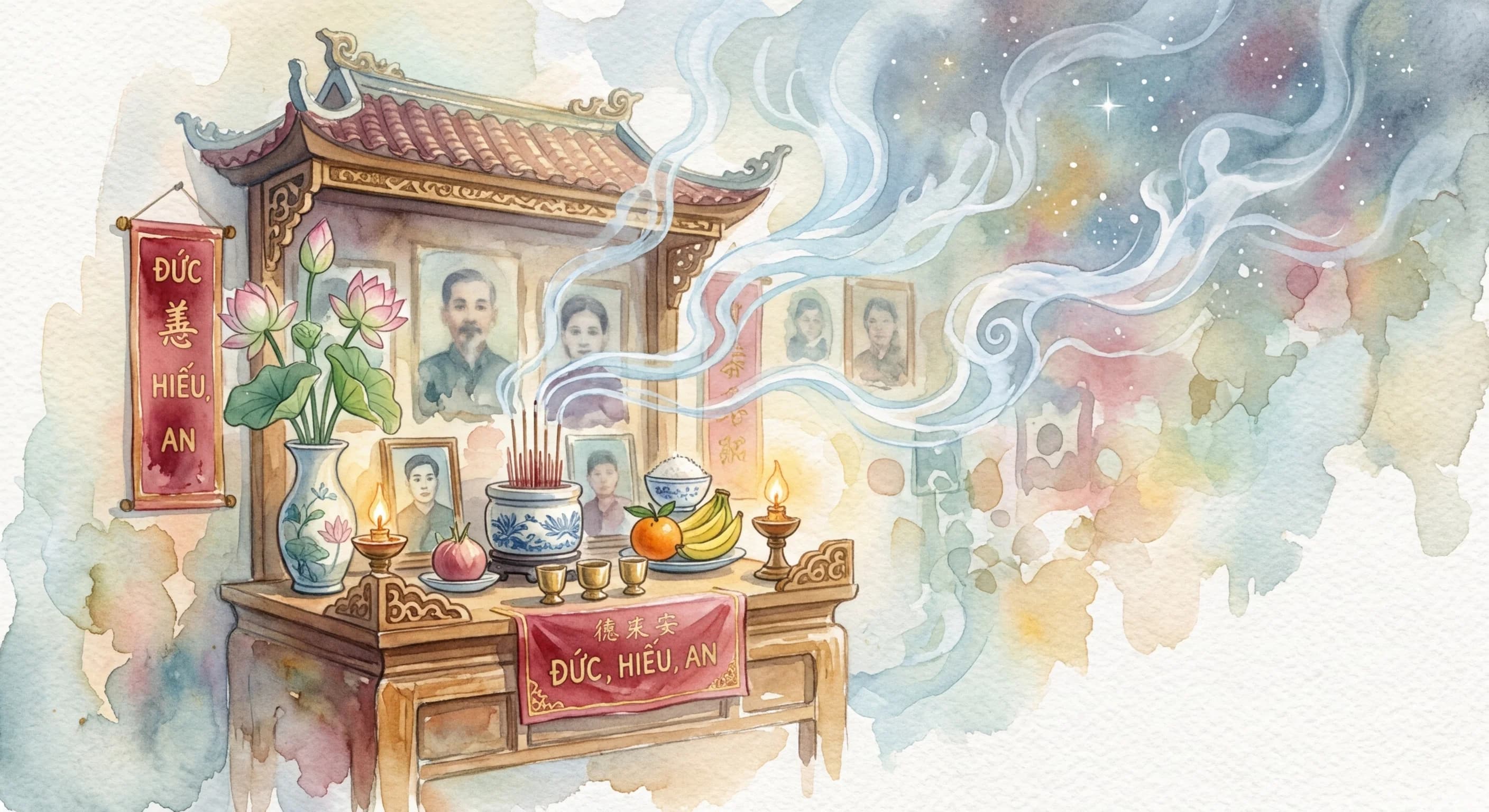 Artistic representation of Cúng