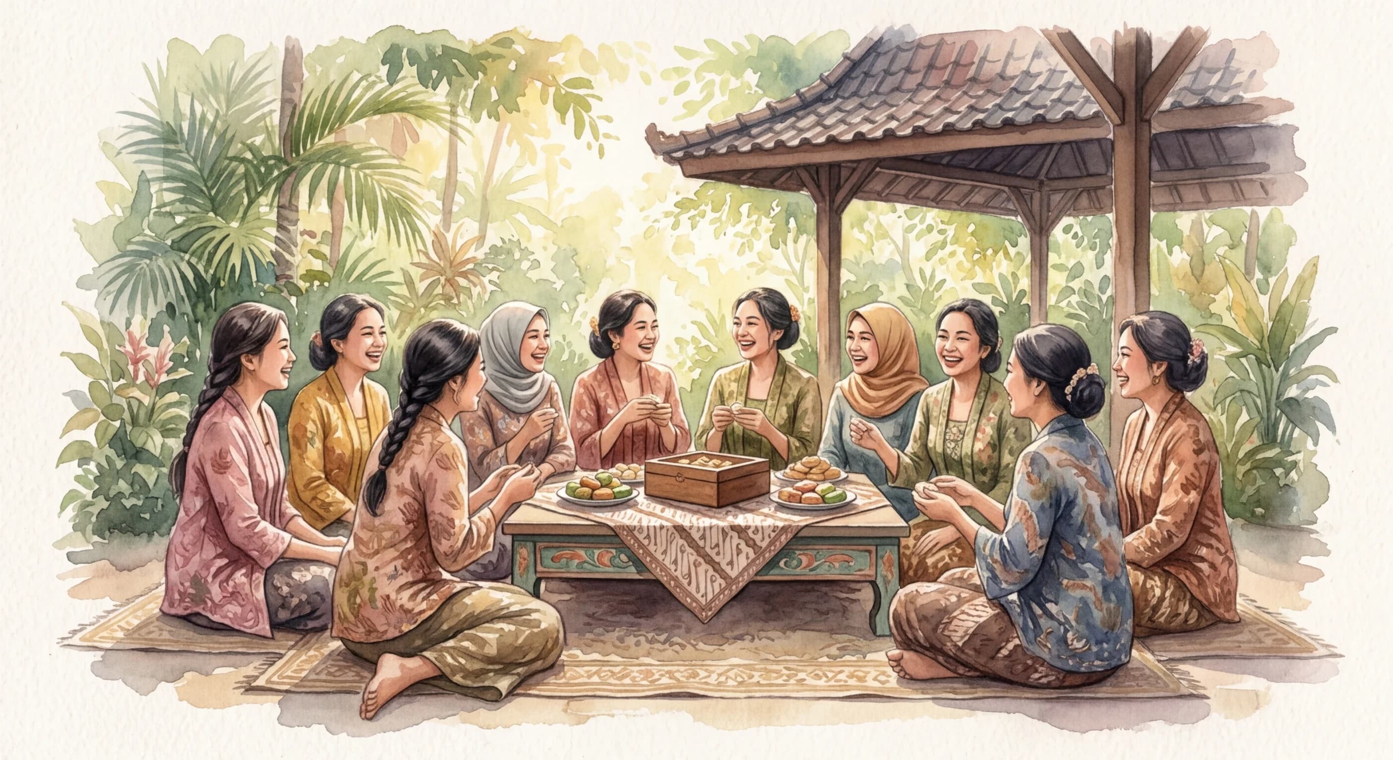 Artistic representation of Arisan
