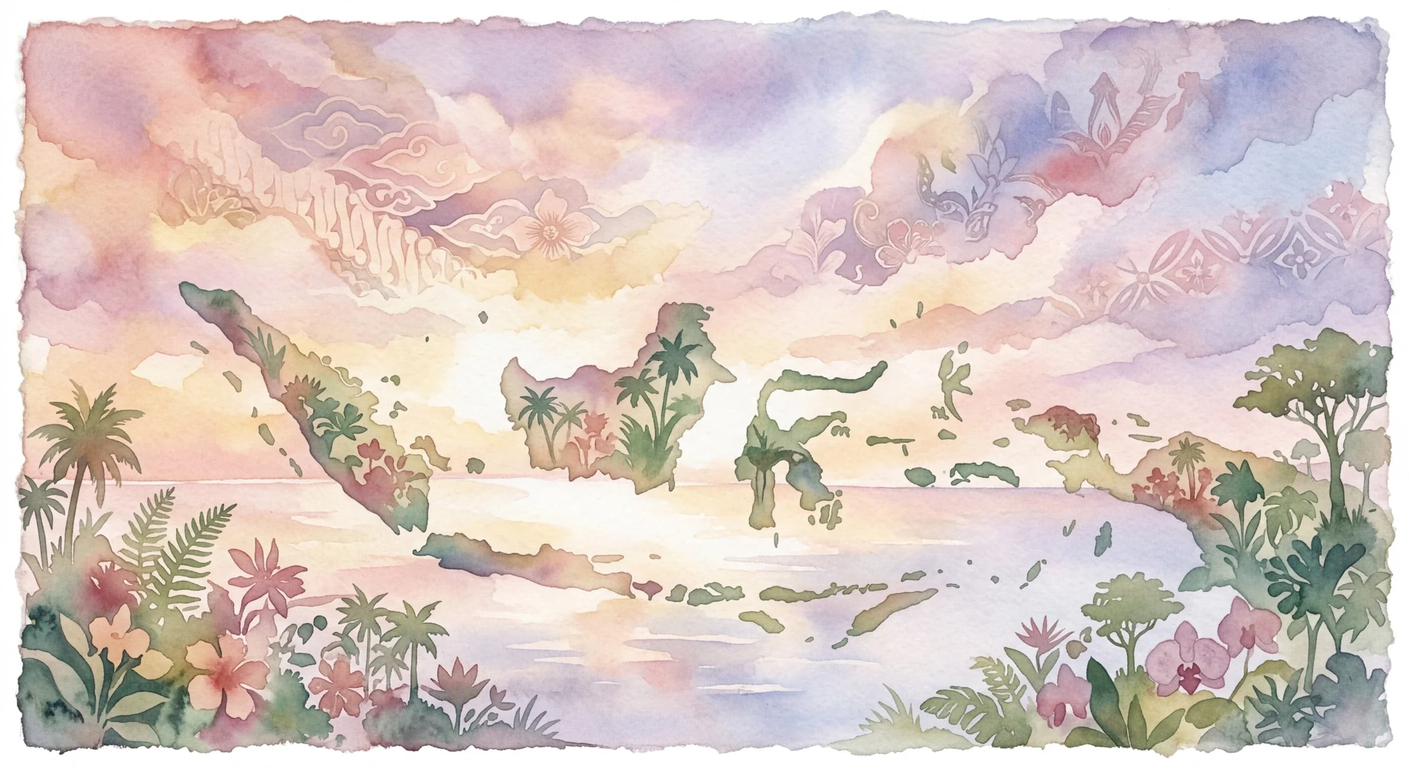 Artistic representation of Bhinneka Tunggal Ika