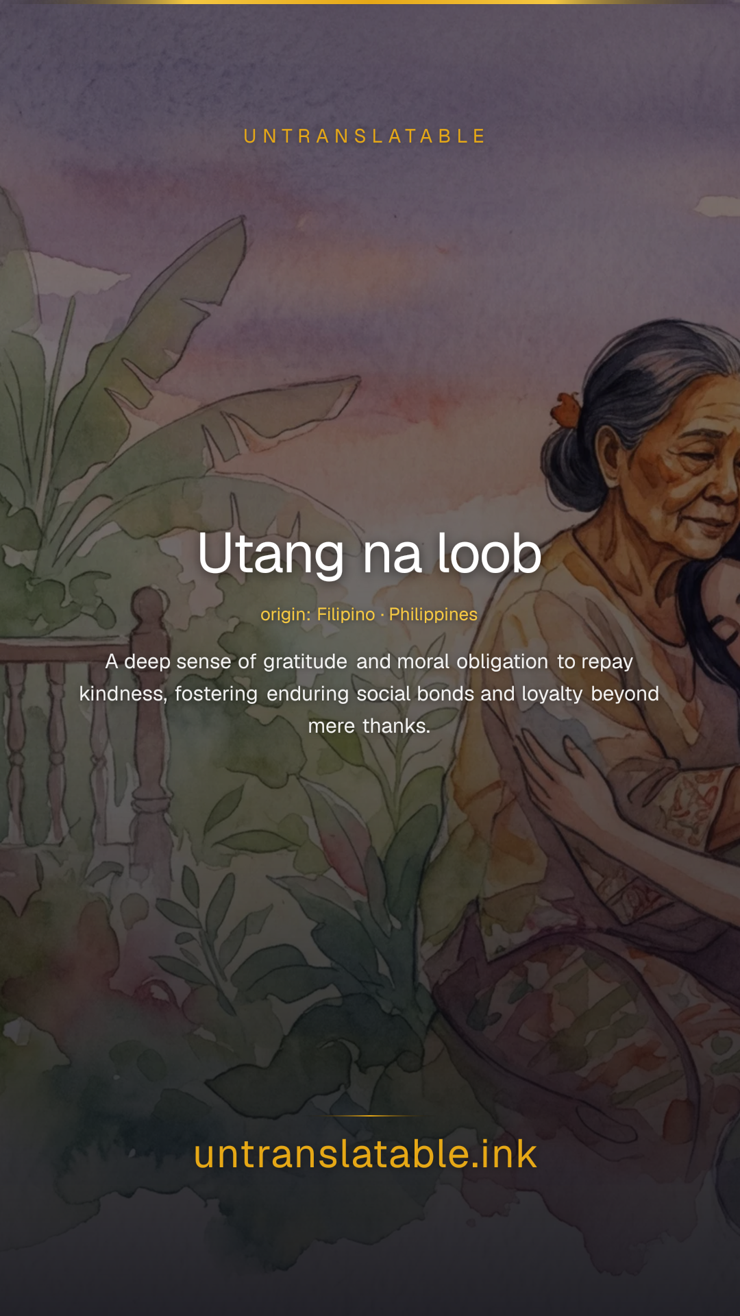 Utang na loob — Meaning in Filipino | Untranslatable
